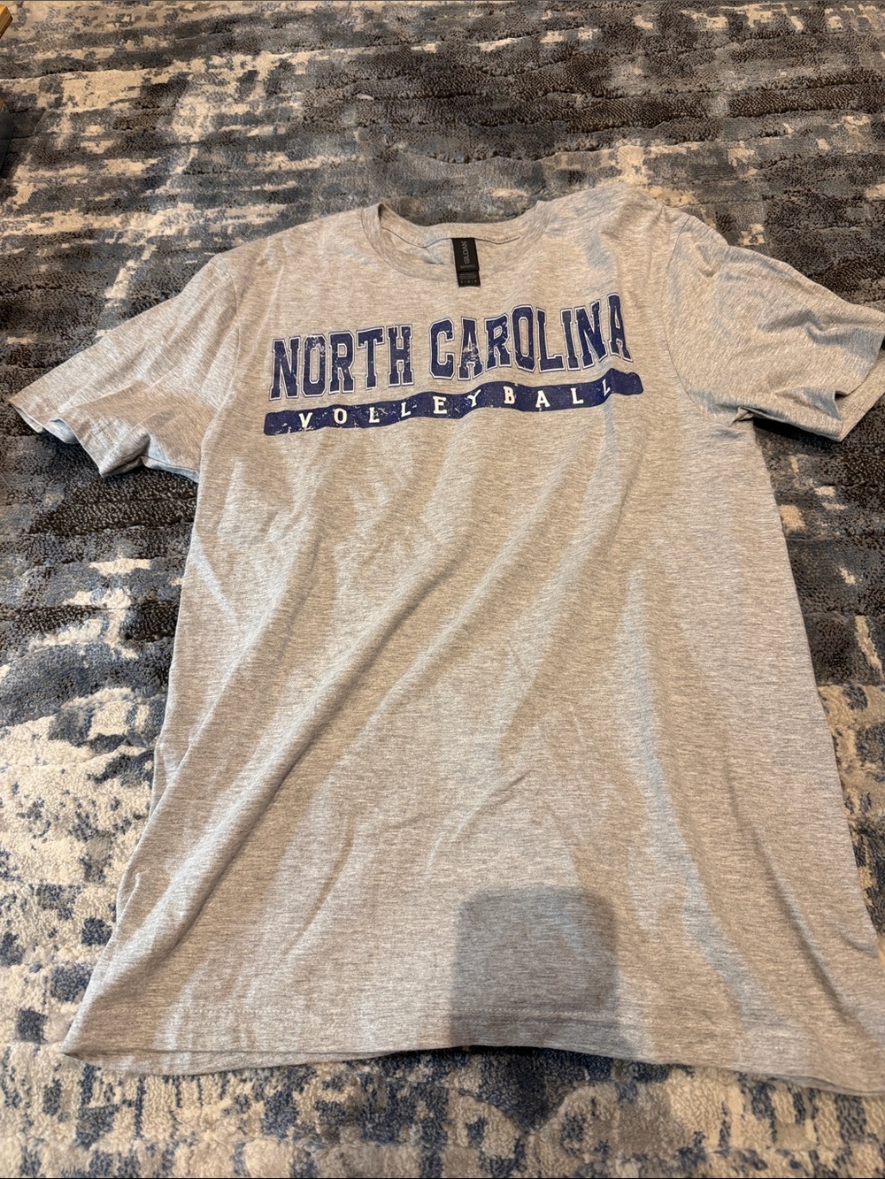 North Carolina Volleyball Gray Tee